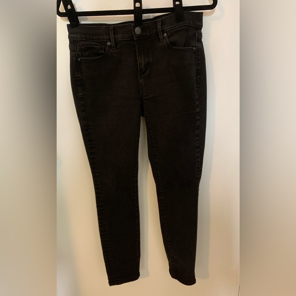 LOFT Outlet Black Modern Skinny Jeans Size 4